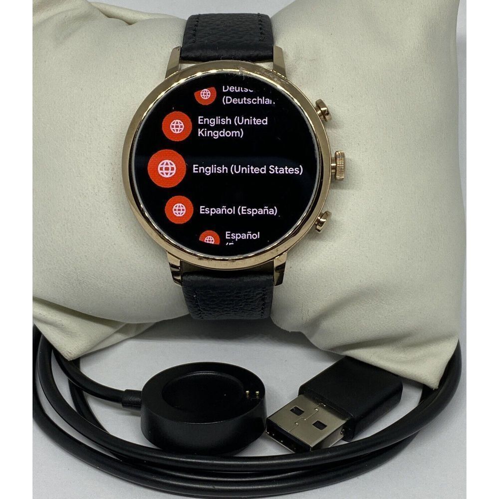 Fossil Gen 4 Authentic Digital Dial Smart Watch Custom Band FTW6020 DC514